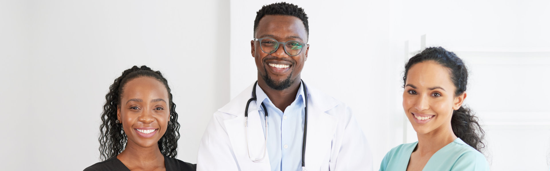 medical professionals smiling